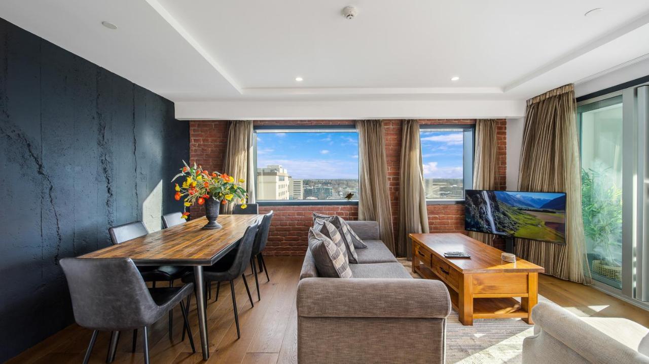 Central City View With Free Valet Parking Christchurch Exterior foto