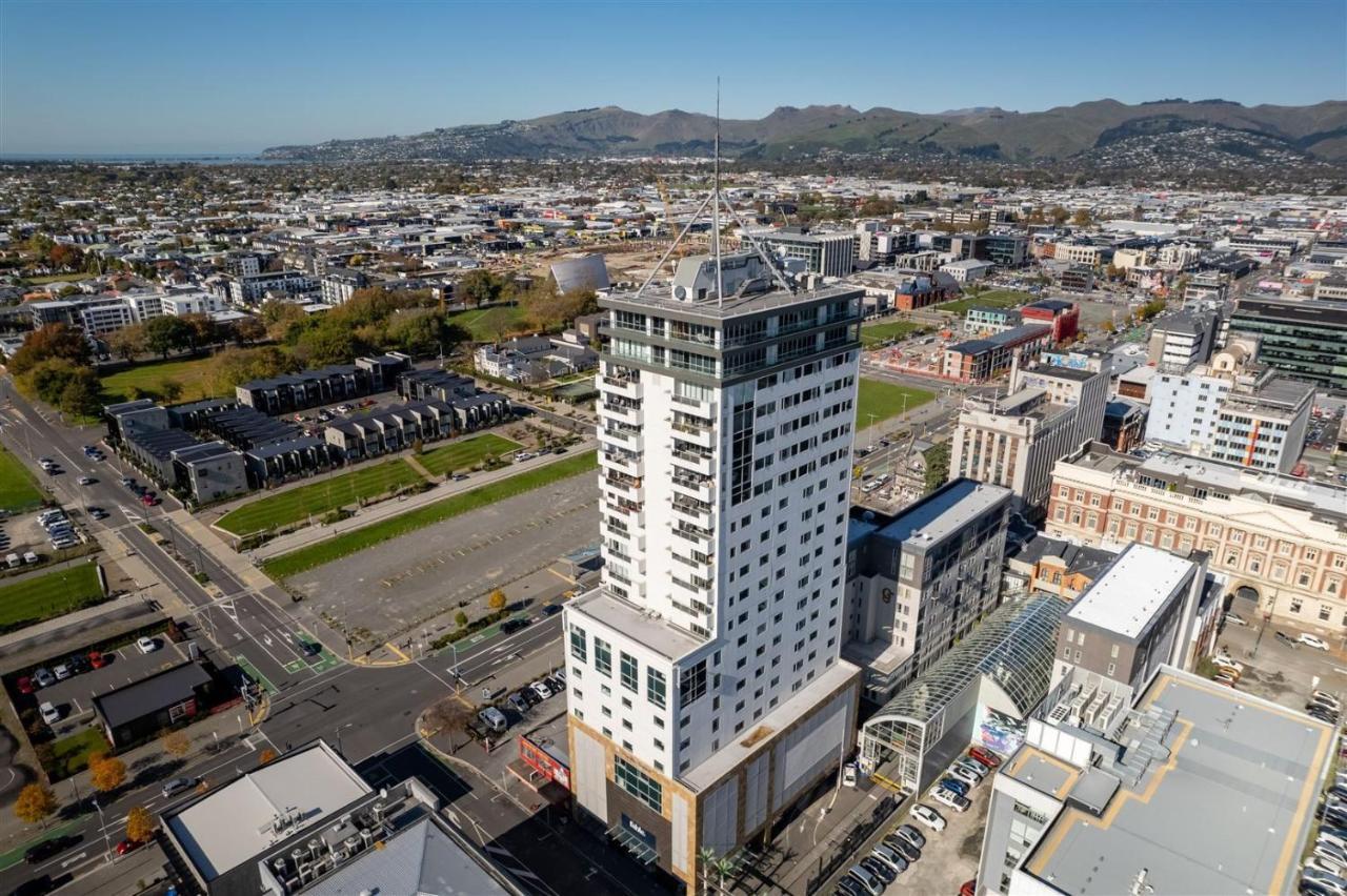 Central City View With Free Valet Parking Christchurch Exterior foto