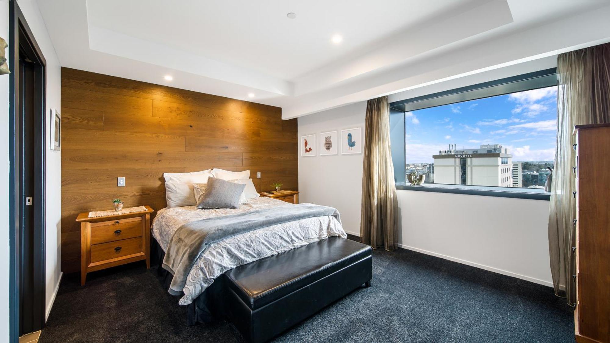 Central City View With Free Valet Parking Christchurch Exterior foto